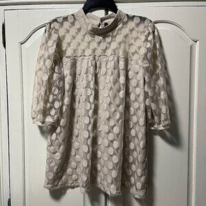 Luna Rae Short Sleeves top Size L